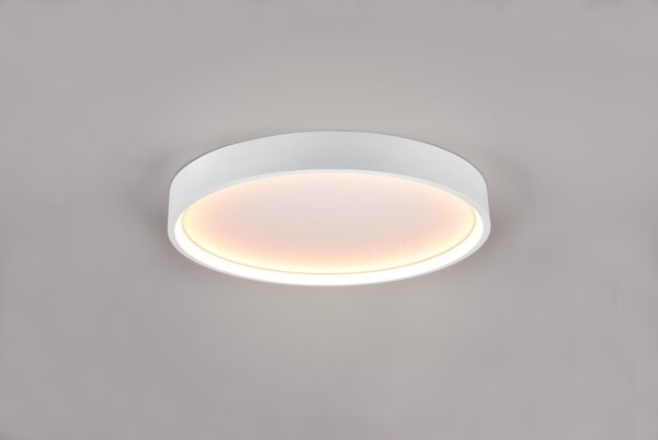 Trio 641310231 LED přisazené stropní svítidlo Doha - nastavení barvy světla na svítidle, oddělené spínání světelných zdrojů, matná bílá