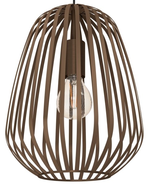 Eglo 901097 - Lustr na lanku ESPINAL 1xE27/40W/230V bronzová