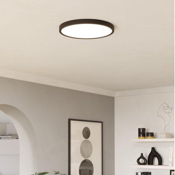 Eglo 901301-LED Str. svítidlo FUEVA LED/17W/230V 2700/4000/6500K pr.38,9cm černá