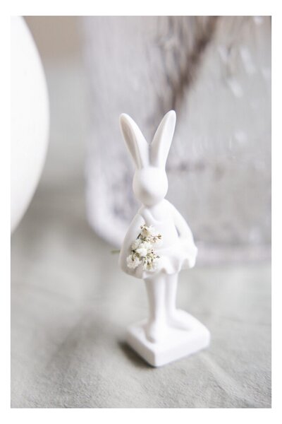 Velikonoční dekorace zajíček Innes White 12 cm Storefactory Scandinavia