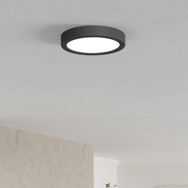 Eglo 901297-LED Str. svítid. FUEVA LED/7,5W/230V 2700/4000/6500K pr.16,6cm černá