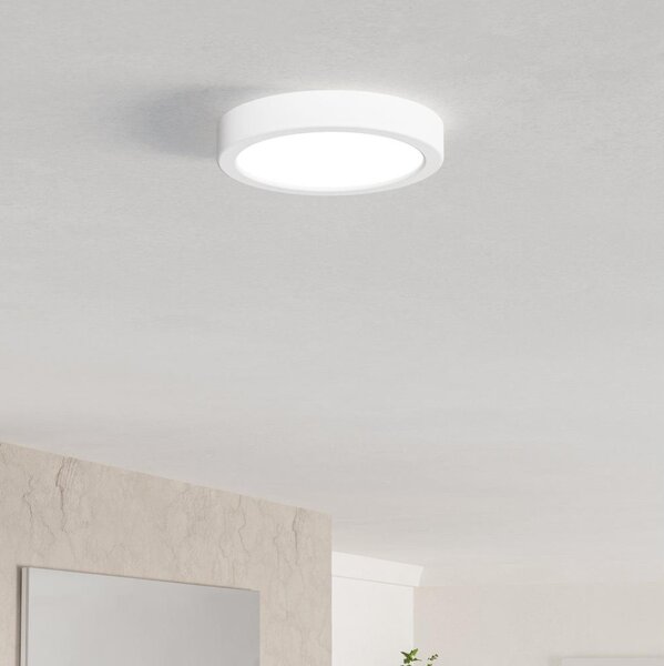 Eglo 901332 - LED Koup. strop. svítid. FUEVA LED/7,5W/230V pr.16,6cm IP44 bílá