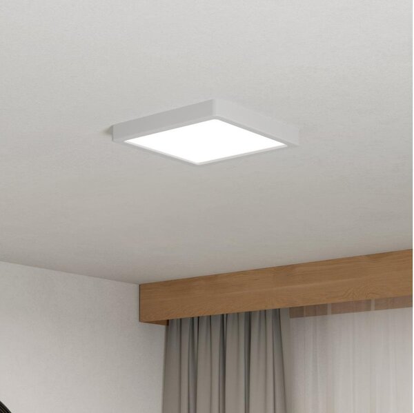 Eglo 901312-LED Str. svítidlo FUEVA LED/10,5W/230V 2700/4000/6500K 22x22 cm bílá