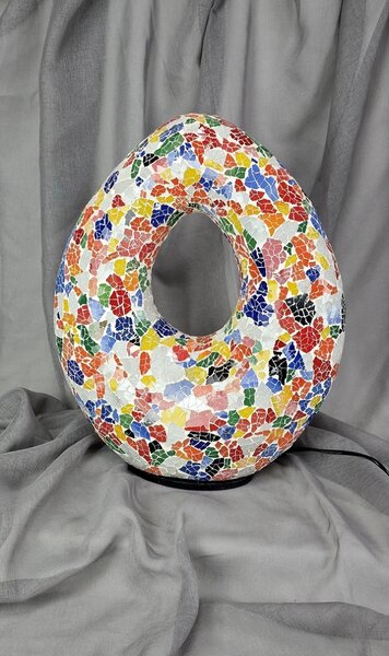 EXOTIC LIVING dizajnová lampa, 50 cm, barevná ruční mozaika