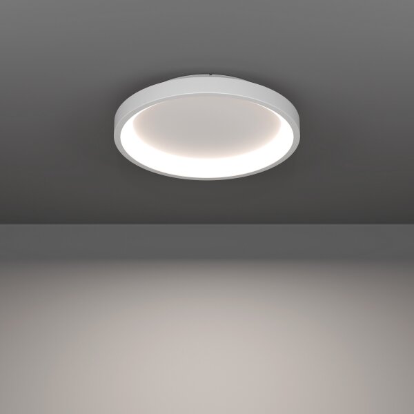 Eglo 901912 - LED RGBW Stm. str. svíti. LORETELLO-Z LED/19,6W/230V pr.35cm bílá