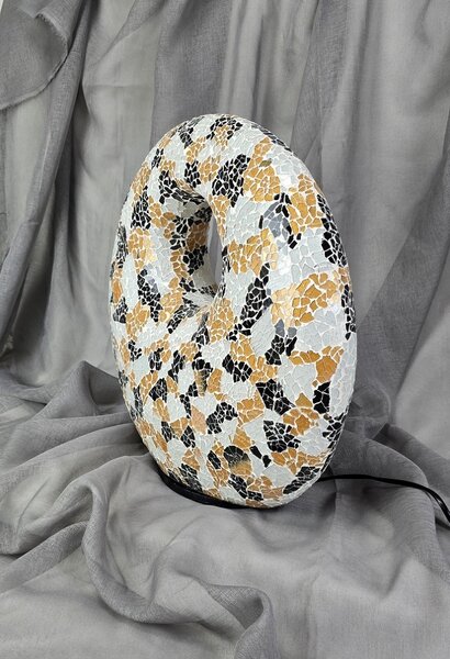 Stolní lampa dizajnová, 45 cm, ruční práce