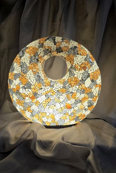 Stolní lampa dizajnová, 45 cm, ruční práce
