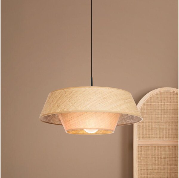Eglo 44096 - Lustr na lanku MARFORD 1xE27/60W/230V lýko
