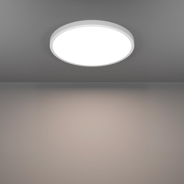 Eglo 901726 -LED RGBW Stm. kou. st. sv. FUEVA-Z LED/17,5W/230V 38,9cm IP44 bílá
