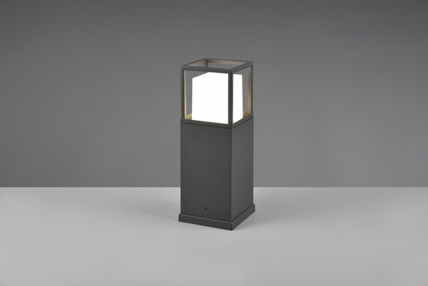 Trio 577860142 LED venkovní sloupek Witham 1x14,5W | 1450lm | 2300+3000+4000K | IP54 - nastavení barvy světla na svítidle, antracit