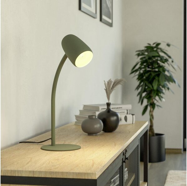 Eglo 901831 - Stolní lampa CARLO 1xE14/18W/230V zelená