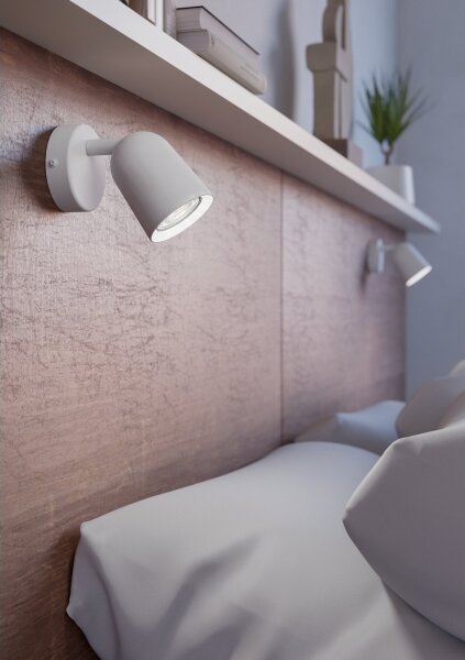 Eglo 901945 - Nástěnné bodové svítidlo CAMALDOLI 1xGU10/5W/230V bílá
