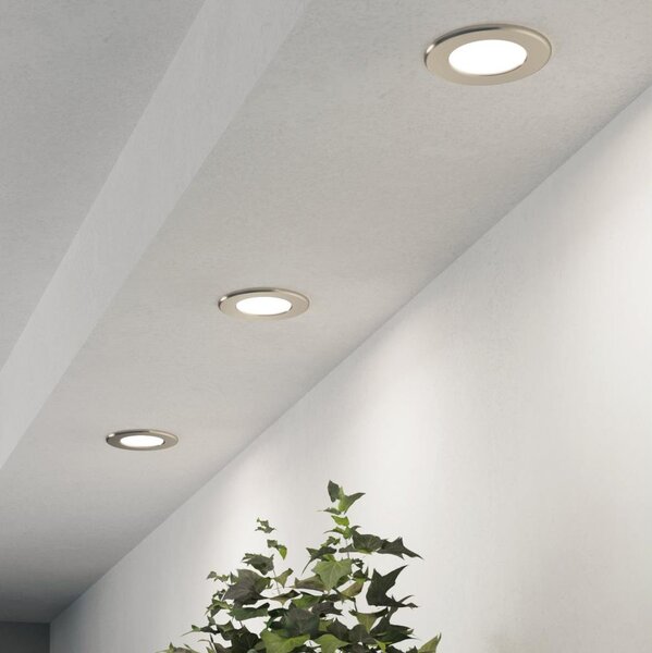 Eglo 901403-SADA 3xLED Podhledové svítidlo FUEVA LED/3,7W/230V pr. 8,8 cm chrom