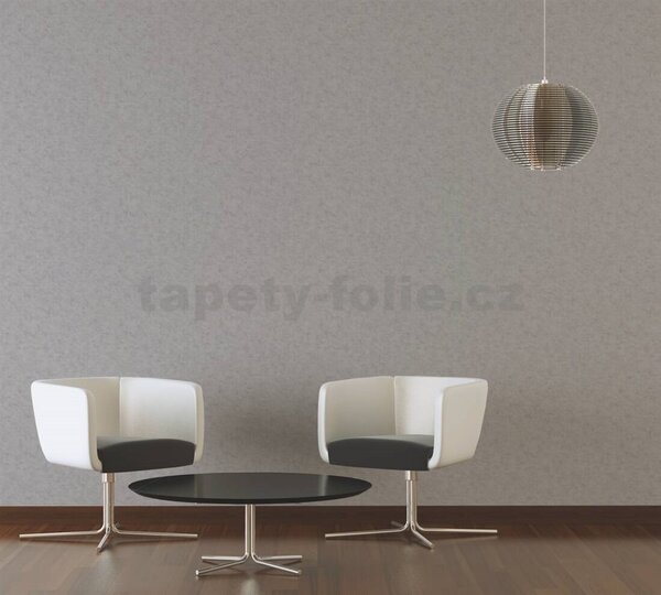 Vliesové tapety na zeď Metropolitan Stories 3 39118-3, rozměr 10,05 m x 0,53 m, šedý beton se stříbrnými geometrickými tvary, A.S. CRÉATION