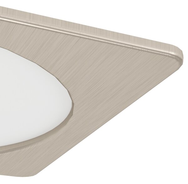 Eglo 901409 - LED Podhledové svítidlo FUEVA LED/10,5W/230V 16,6x16,6 cm chrom