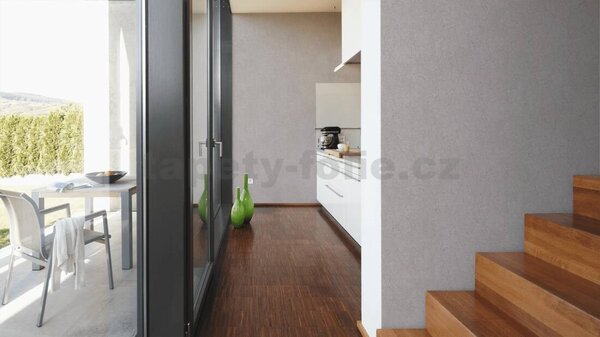Vliesové tapety na zeď Metropolitan Stories 3 39177-2, rozměr 10,05 m x 0,53 m, moderní omítkovina šedá se stříbrnou strukturou, A.S. CRÉATION