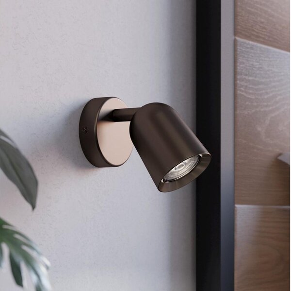 Eglo 901948 - Nástěnné bodové svítidlo CAMALDOLI 1xGU10/5W/230V bronzová
