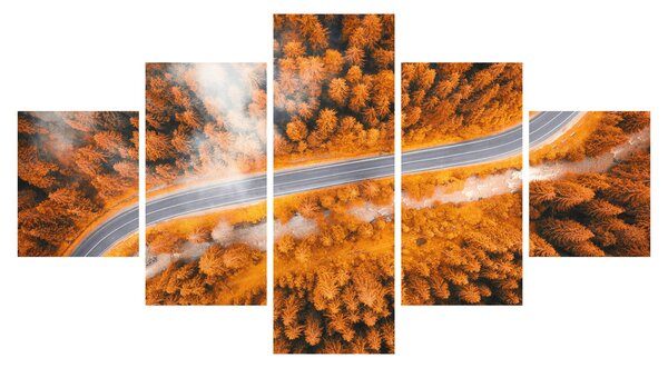 Obraz - Horská silnice (125x70 cm)