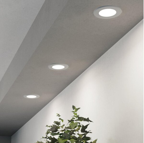 Eglo 901394-SADA 3xLED Podhledové svítidlo FUEVA LED/3,7W/230V pr. 8,8 cm bílá