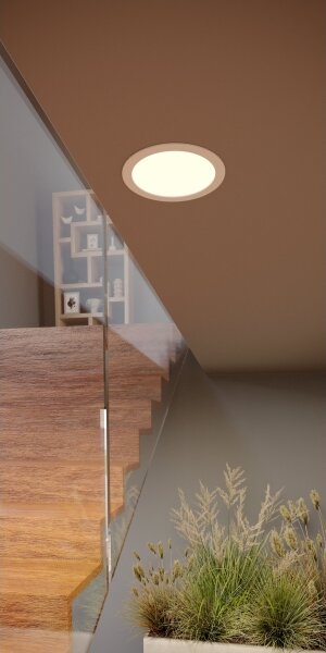 Eglo 901397 - LED Podhledové svítidlo FUEVA LED/10,5W/230V pr. 16,8 cm bílá