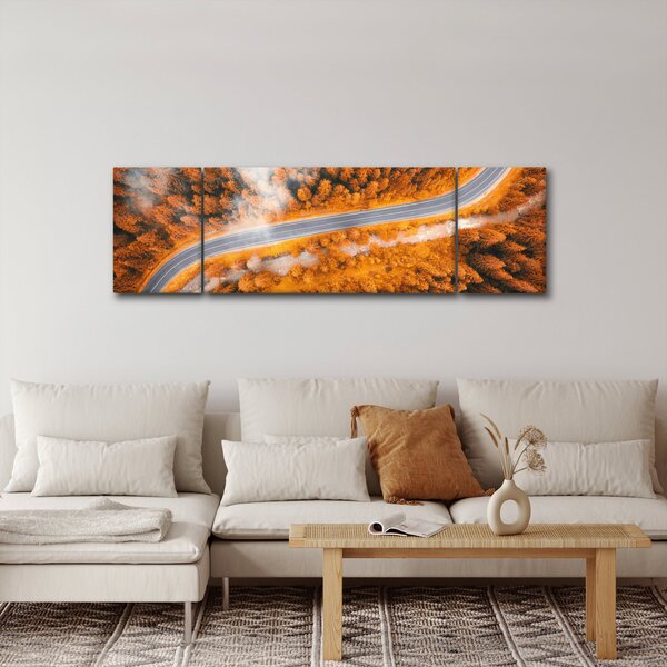 Obraz - Horská silnice (170x50 cm)