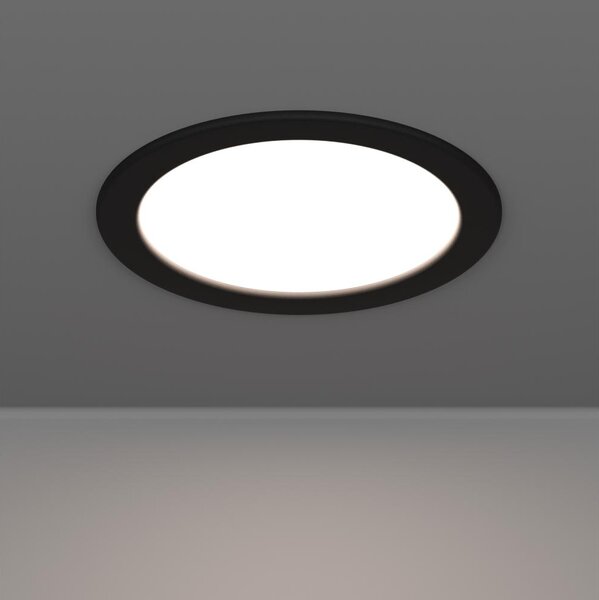 Eglo 901388 - LED Podhledové svítidlo FUEVA LED/10,5W/230V pr. 16,8 cm černá