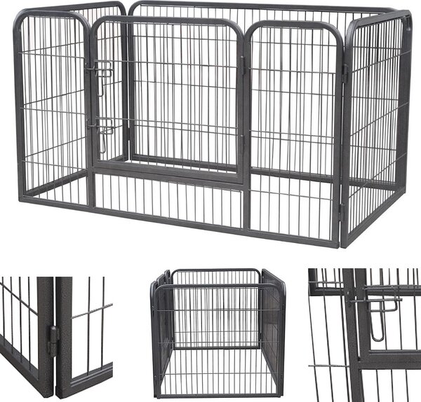 Melko výbh pro tata venkovní ohrada pro tata plot pro psy výbh pro zvíata - 124x80x70 CM