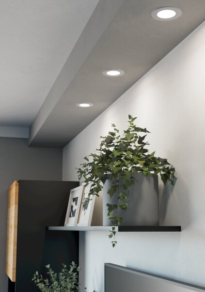 Eglo 901429-SADA 3xLED RGBW St.ko.pod.sví. FUEVA-Z LED/2,8W/230V 8,8cm IP44 bílá