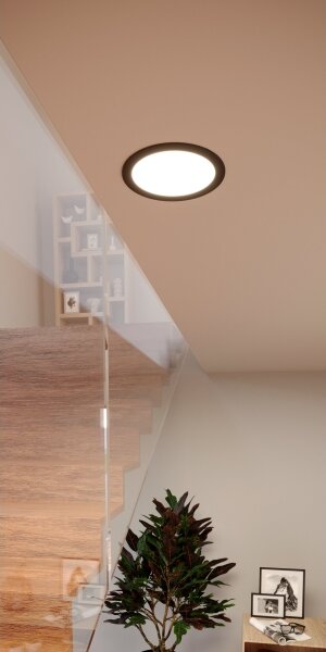 Eglo 901388 - LED Podhledové svítidlo FUEVA LED/10,5W/230V pr. 16,8 cm černá