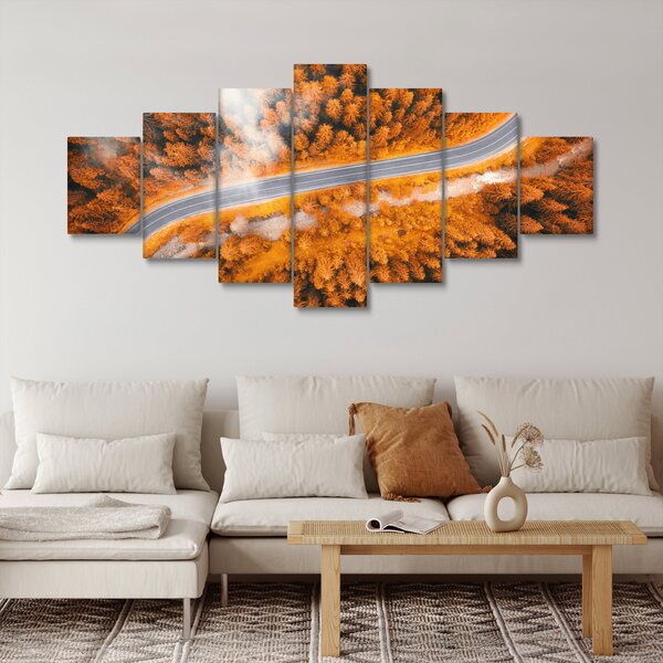 Obraz - Horská silnice (210x100 cm)