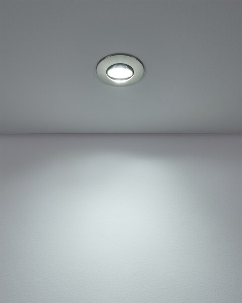 Eglo 300196 - SADA 10xLED Podhledové svítidlo GEDREZ LED/4,9W/230V pr. 9cm chrom