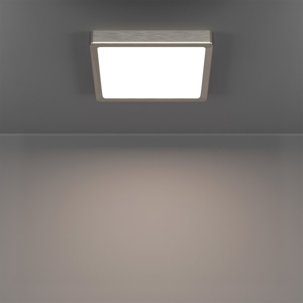 Eglo 901383-LED RGBW Stm. kou. st. sv. FUEVA-Z LED/10,5W/230V 22x22cm IP44 chrom