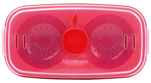 Snips Miska do mikrovlnky na volská oka a omelety 0,75l bílá