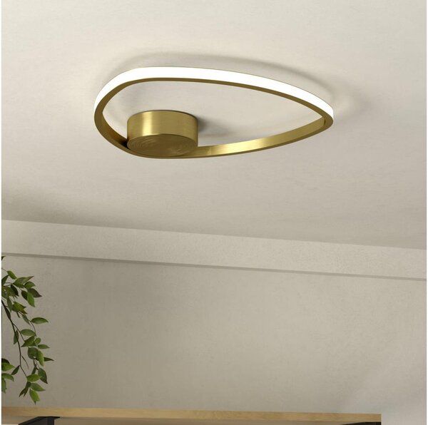 Eglo 902149 - LED Stropní svítidlo MOSCHELLA LED/9,7W/230V zlatá