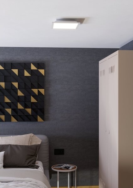 Eglo 901512 -LED RGBW St. strop. svítidlo MORADILLO-Z LED/14W/230V 30x30 cm bílá