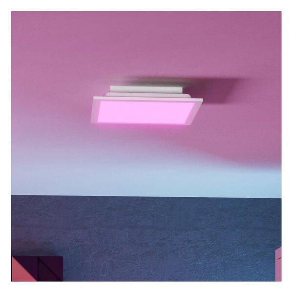 Eglo 901512 -LED RGBW St. strop. svítidlo MORADILLO-Z LED/14W/230V 30x30 cm bílá