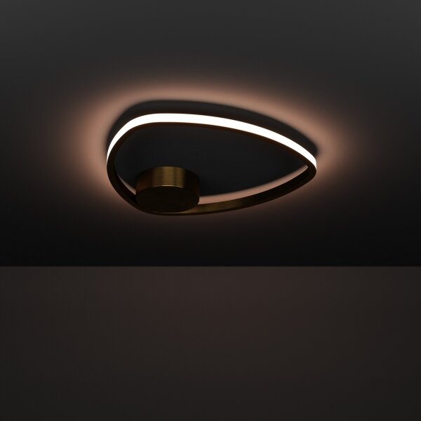 Eglo 902149 - LED Stropní svítidlo MOSCHELLA LED/9,7W/230V zlatá