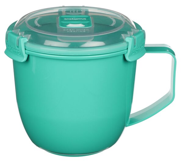 Sistema Hrnek na polévku do mikrovlnné trouby 900 ml Barva: ocean blue