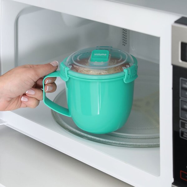 Sistema Hrnek na polévku do mikrovlnné trouby 900 ml Barva: ocean blue