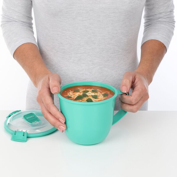 Sistema Hrnek na polévku do mikrovlnné trouby 900 ml Barva: ocean blue