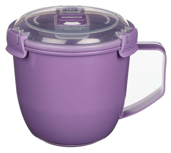 Sistema Hrnek na polévku do mikrovlnné trouby 900 ml Barva: ocean blue