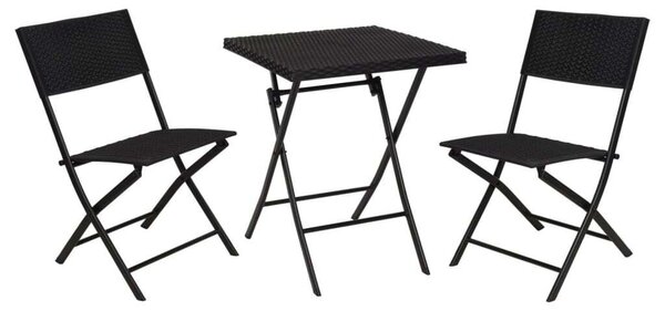 ProGarden 3dílný zahradní set Rattan Look