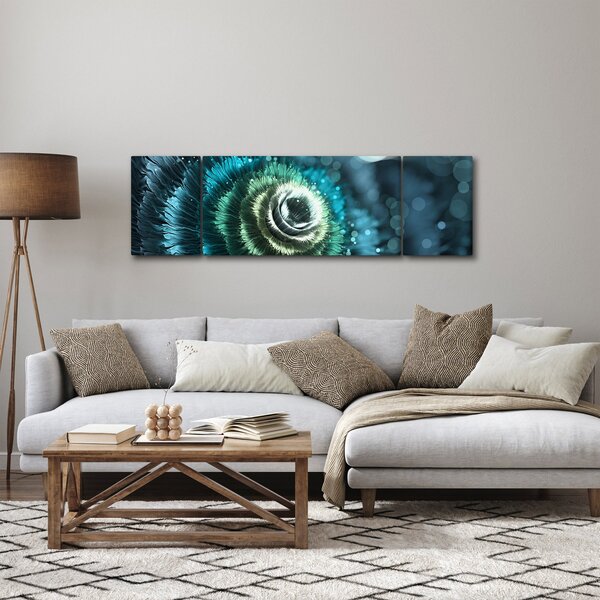 Obraz - Květ v detailu (170x50 cm)