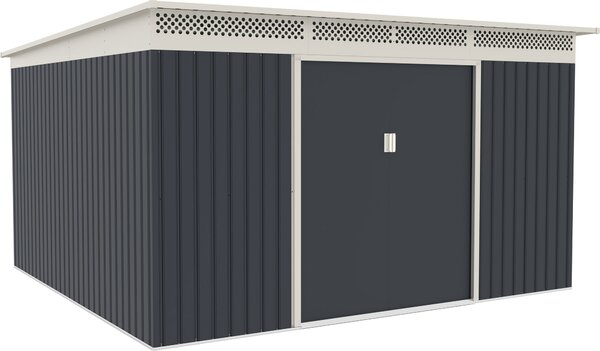 Zahradní domek G21 GRAH 1132 - 340 x 333 cm, antracitový