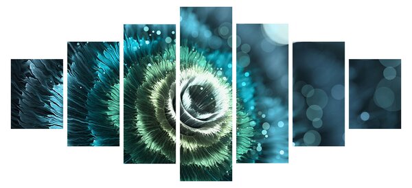 Obraz - Květ v detailu (210x100 cm)