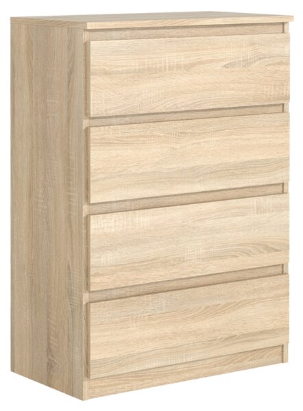 Komoda 4 70 cm - se 4 zásuvkami v dubu Sonoma / Rzné barvy a velikosti