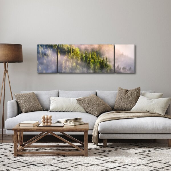 Obraz horské krajiny (170x50 cm)