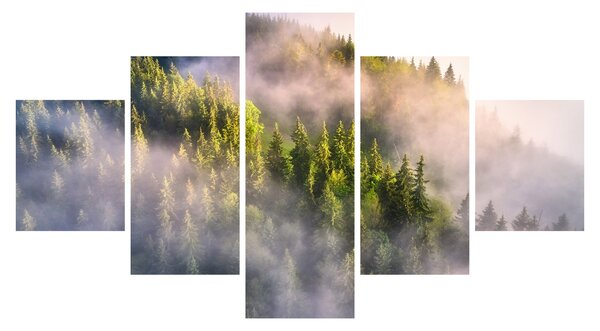Obraz horské krajiny (125x70 cm)