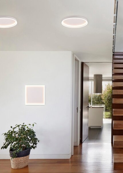 Trio R64502932 LED přisazené stropní svítidlo Rotonda 1x20W | 2600lm | 3000K | IP20 - matná černá