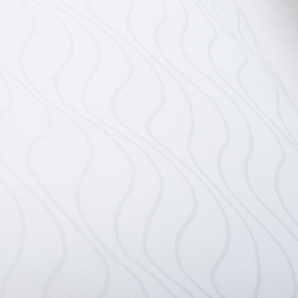 Povlečení ELEGANT PLUS vlnky opticky bílá 140 x 200/70 x 90 cm